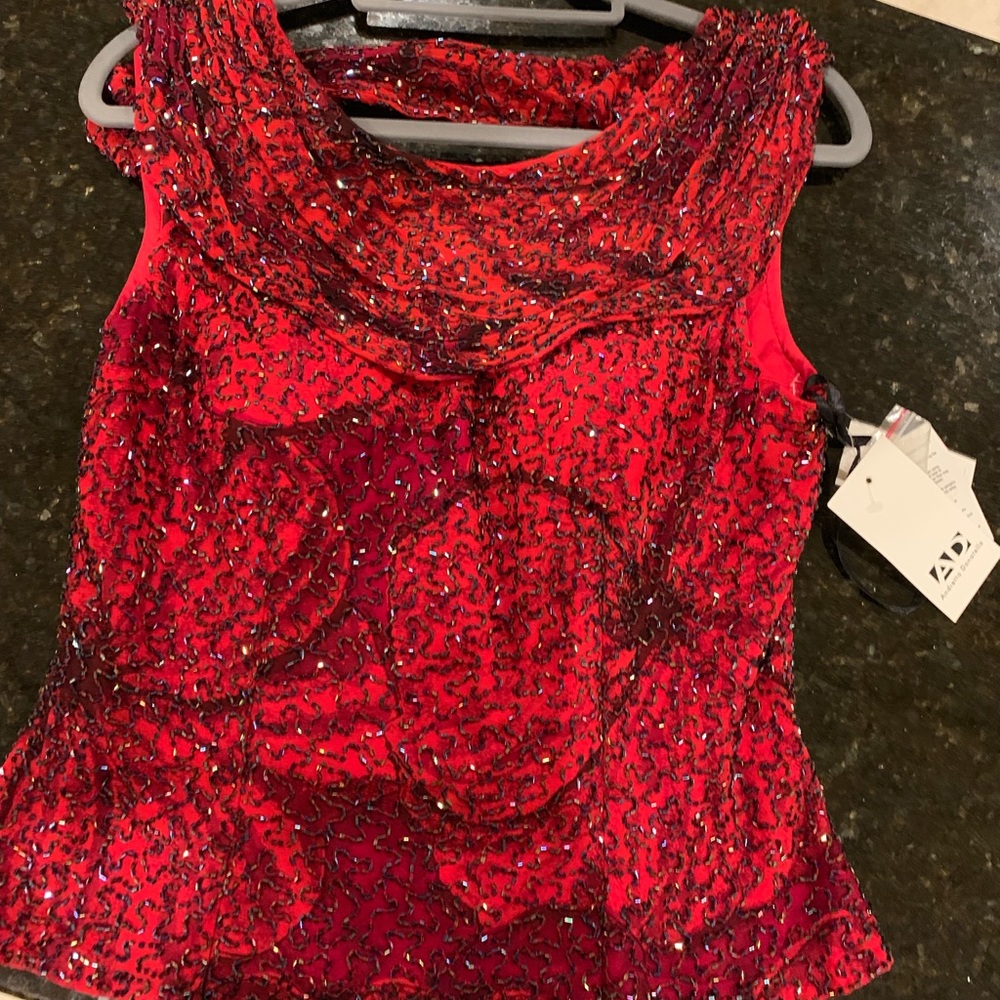Andrett Donatello sequence blouse.